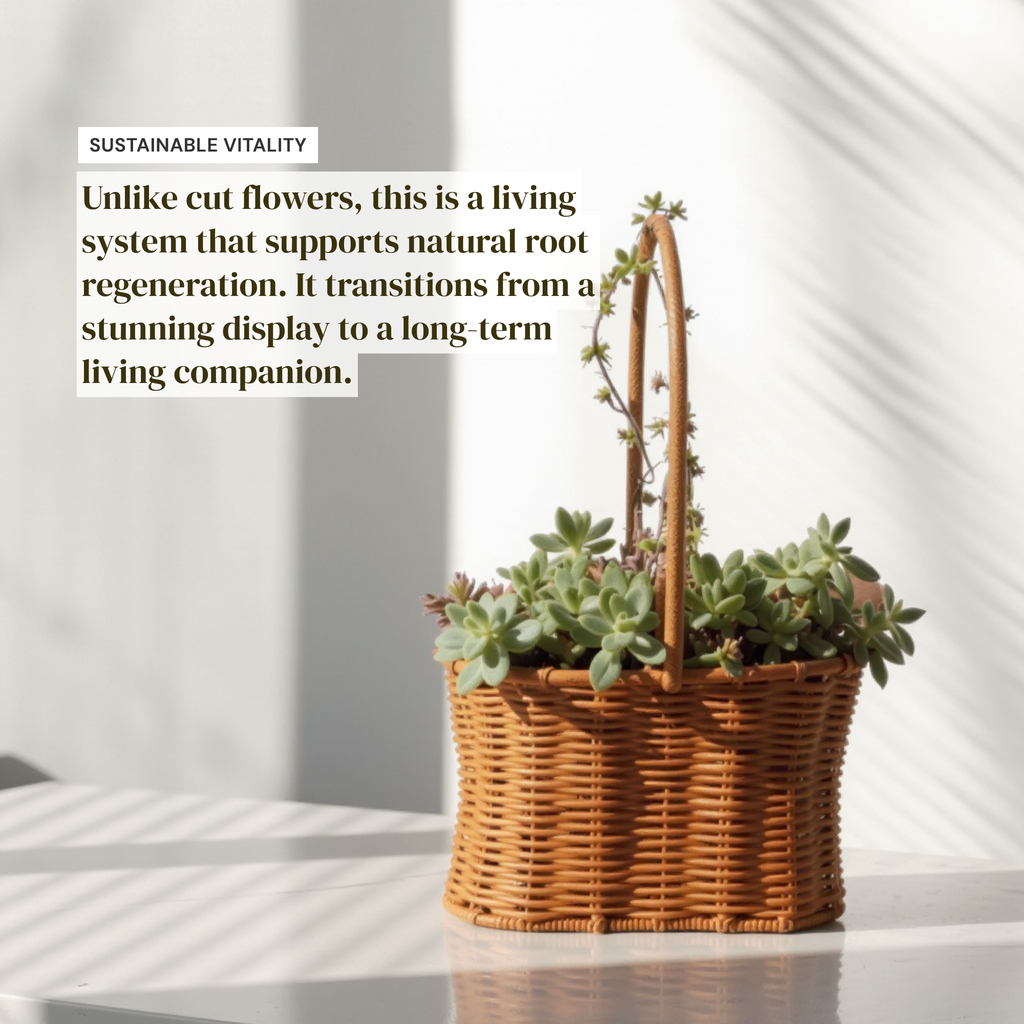 Soil-Free Succulent Cut-Flower System